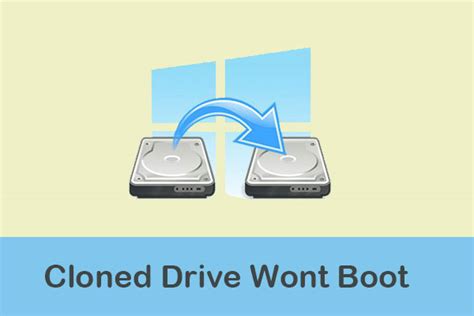 why my clone drive won't boot|make drive bootable after clone.